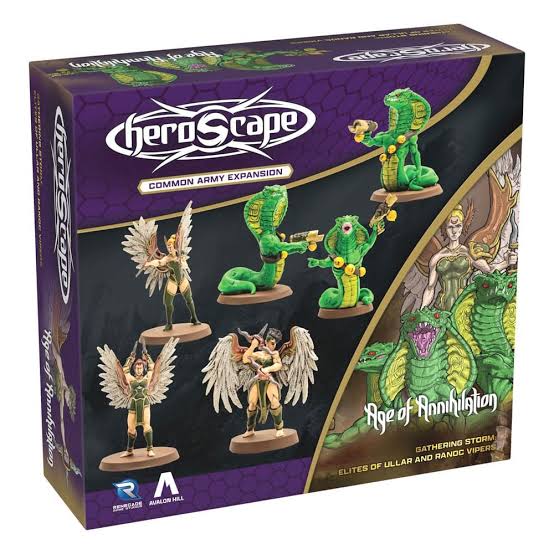 Heroscape Elites Of Ullar And Ranoc Vipers Army Expansion - Board Game
